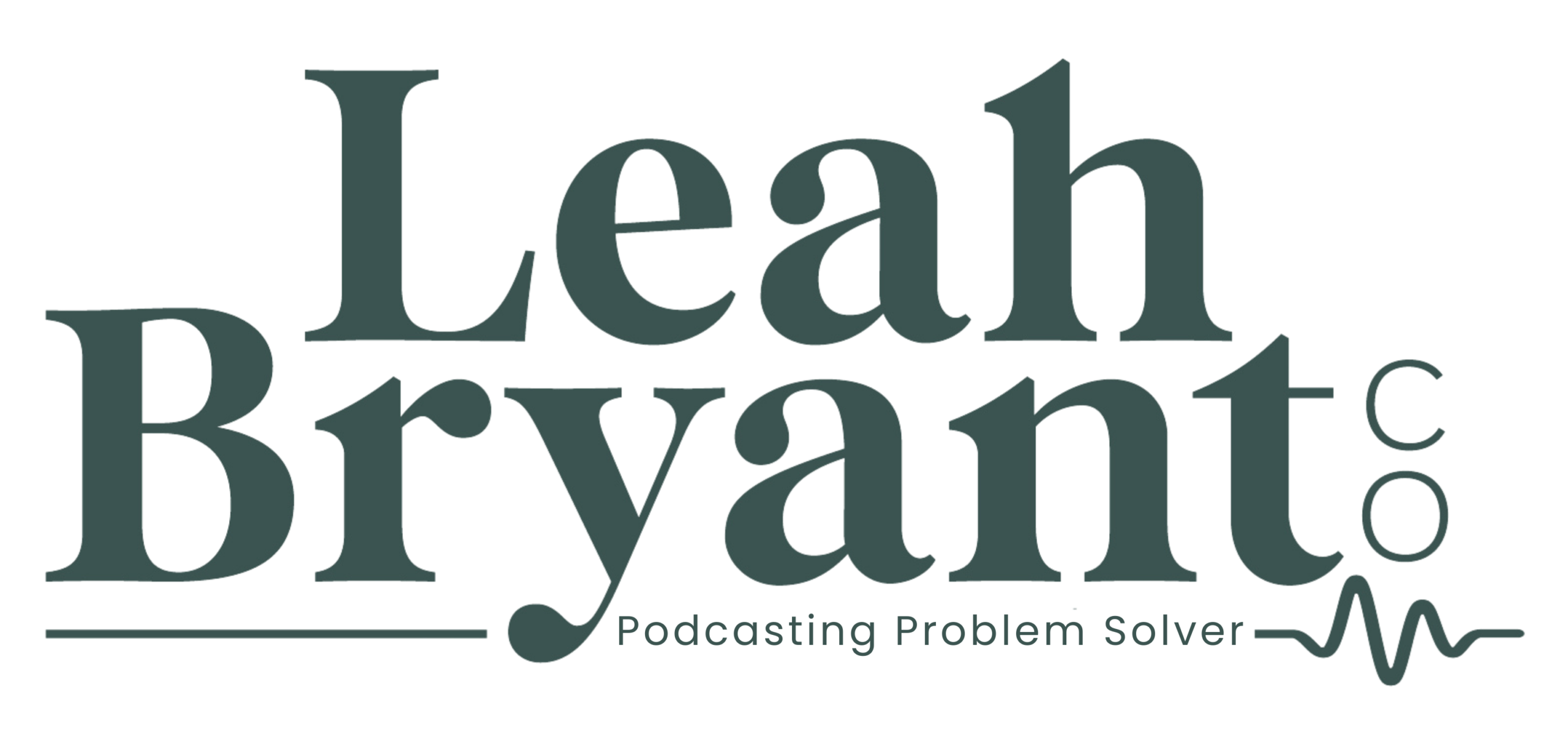Leah Bryant Co is a podcast coach and Podcasting Problem Solver for established entrepreneurs