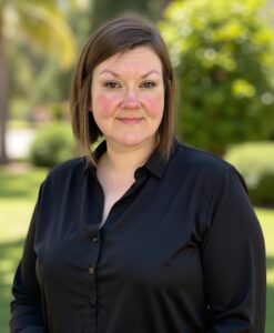 headshot of Leah Bryant Co, host of podcasting problem solver
